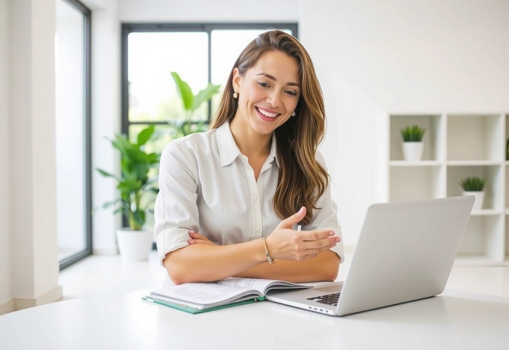 Dietetyk udzielający odpowiedzi online