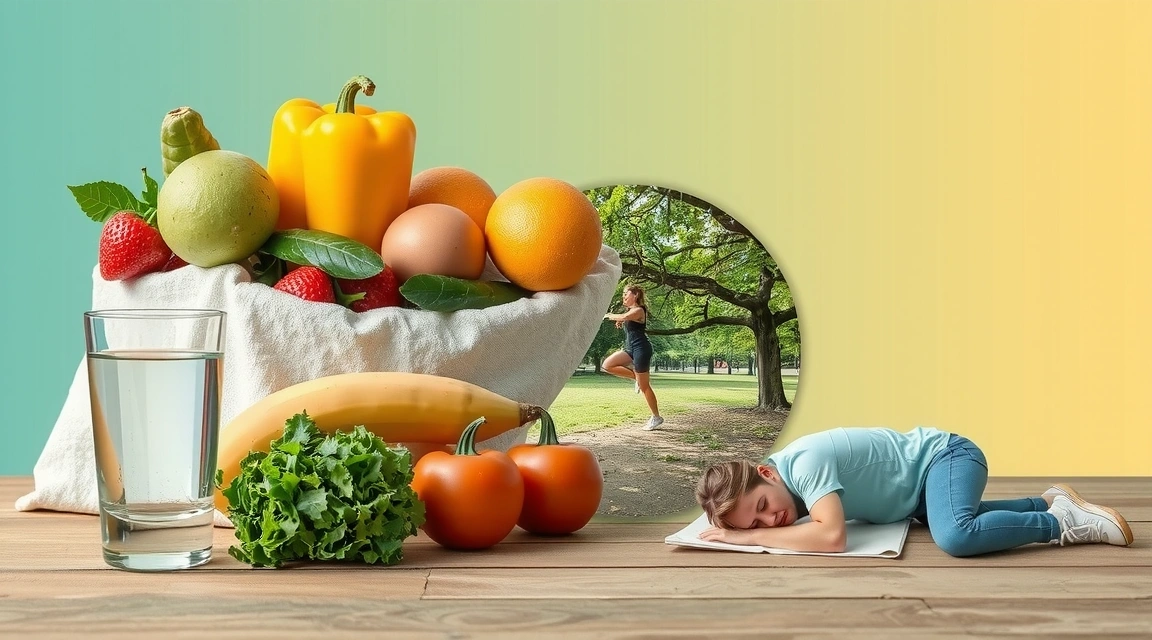 Zdrowe jedzenie i aktywny tryb życia